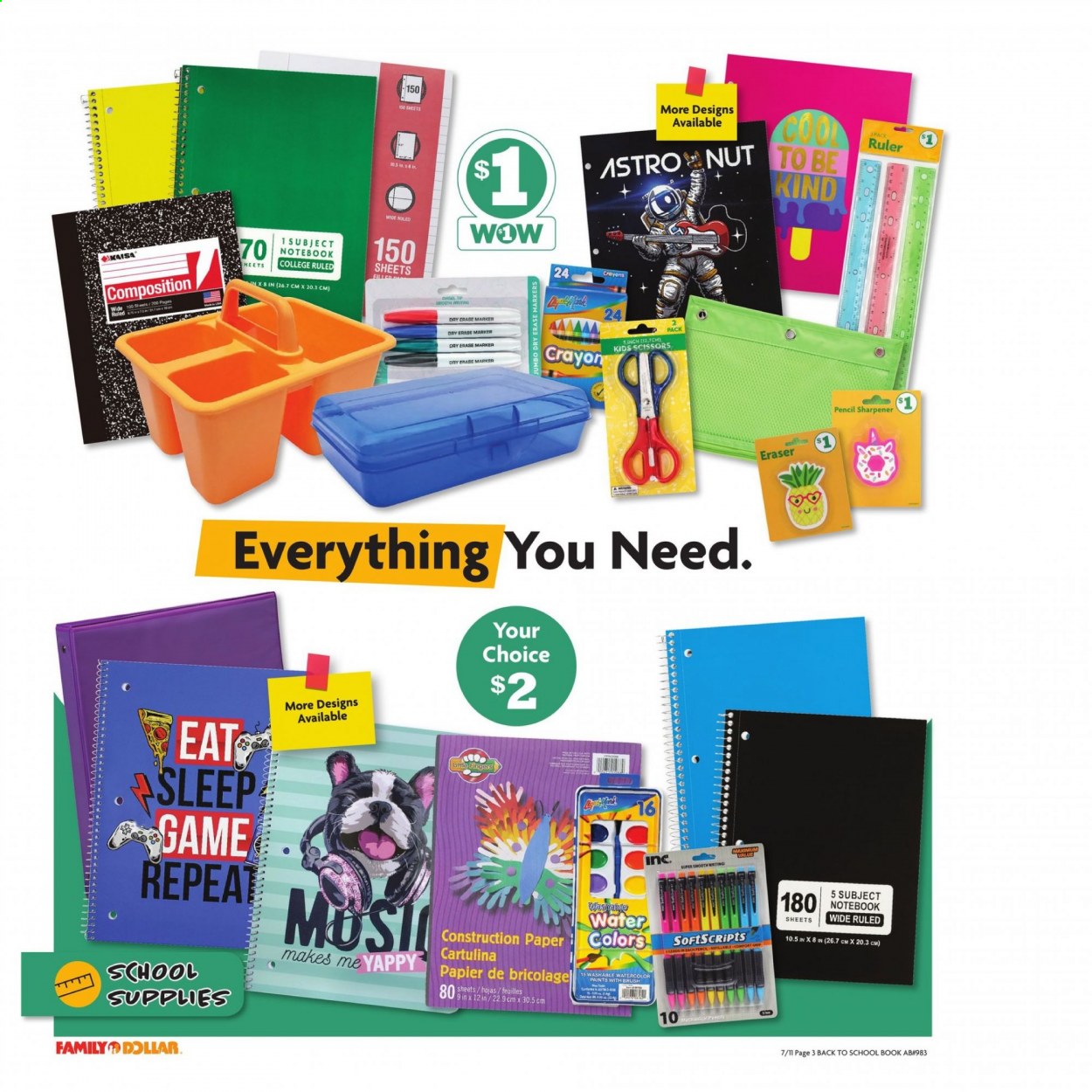 Family Dollar ad - 07/11/2021 - 08/14/2021. Page 4