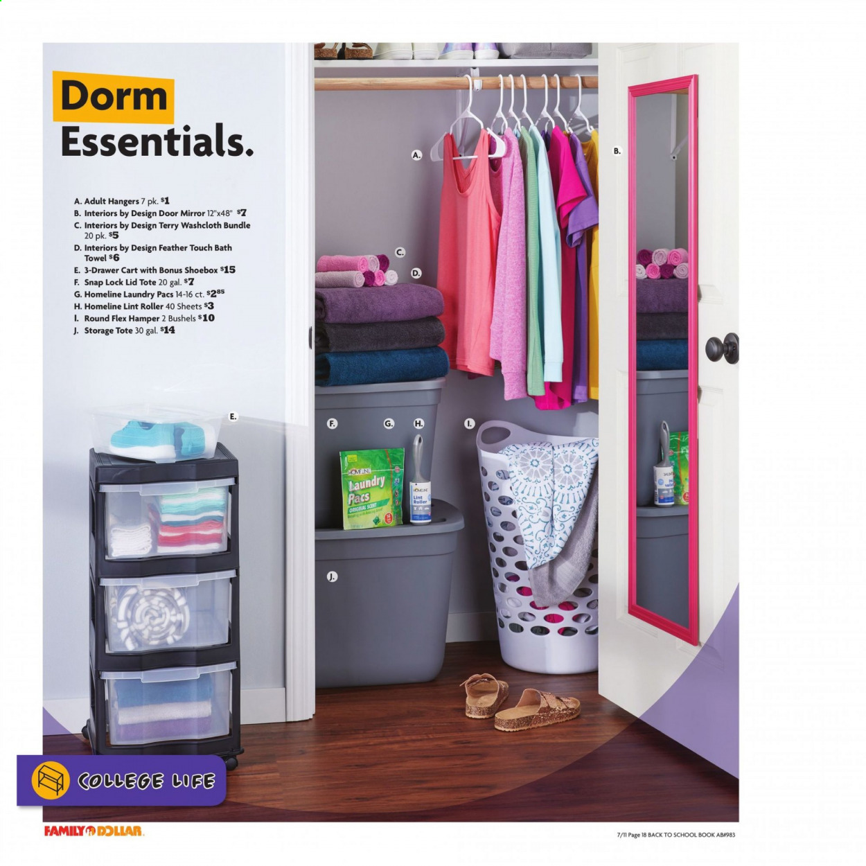 Family Dollar ad - 07/11/2021 - 08/14/2021. Page 19