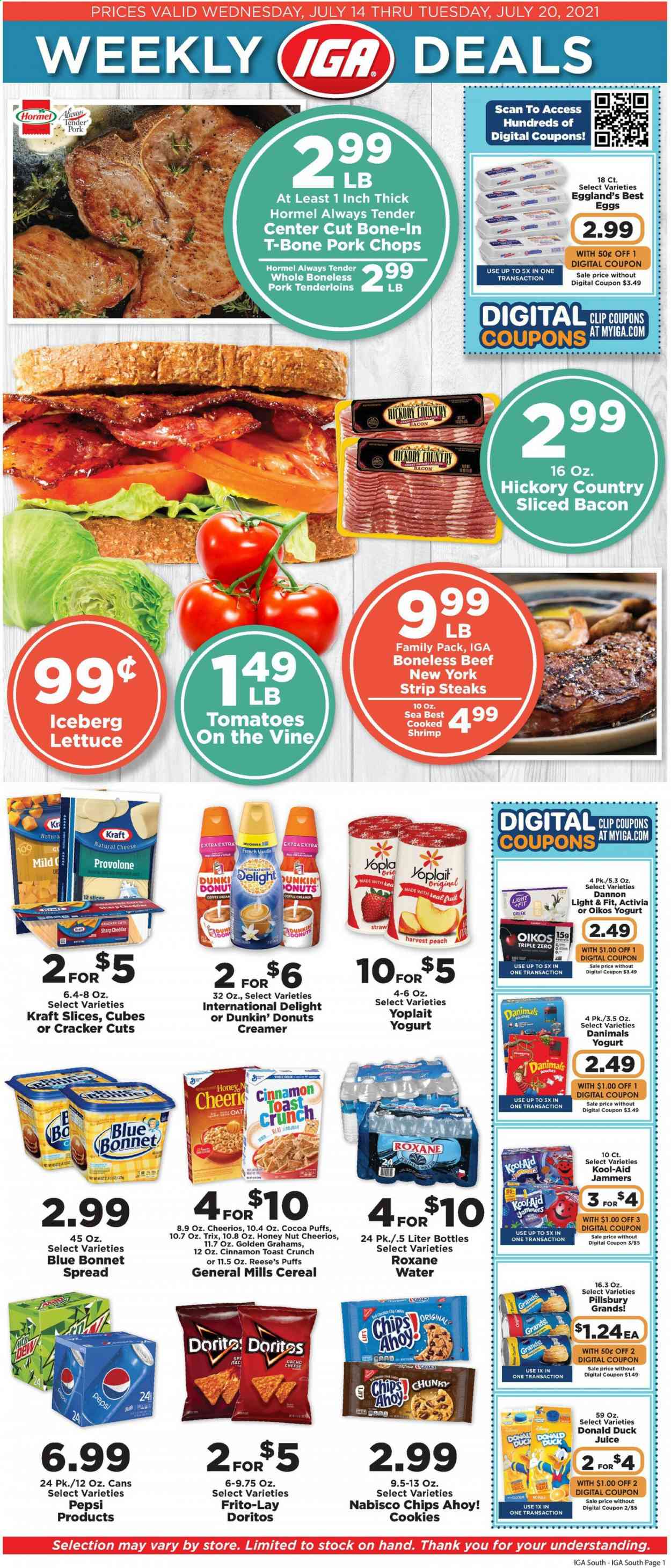 IGA ad - 07/14/2021 - 07/20/2021. Page 1