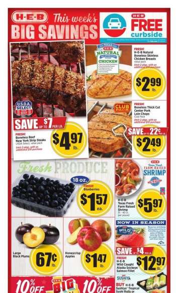 H-E-B Flyer - 07.14.2021 - 07.20.2021.