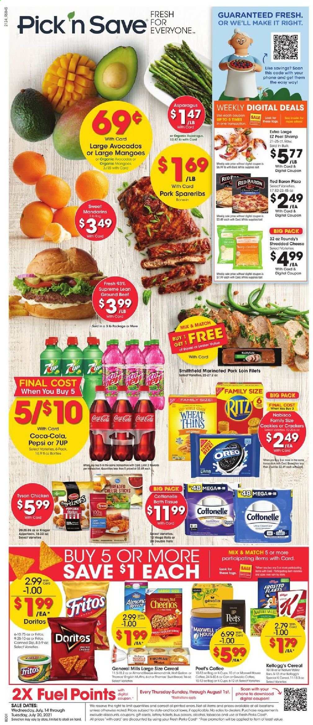 Pick ‘n Save ad - 07/14/2021 - 07/20/2021. Page 1