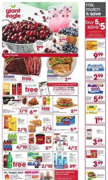 Giant Eagle Flyer - 07.15.2021 - 07.21.2021.