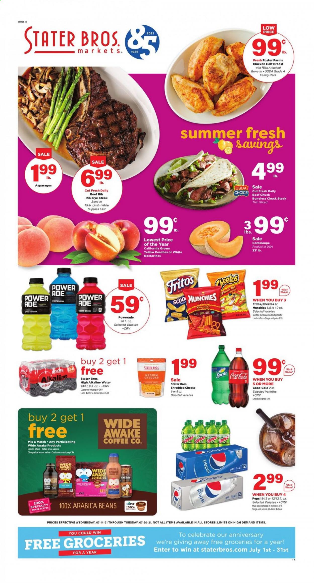 Stater Bros. ad - 07/14/2021 - 07/20/2021. Page 1
