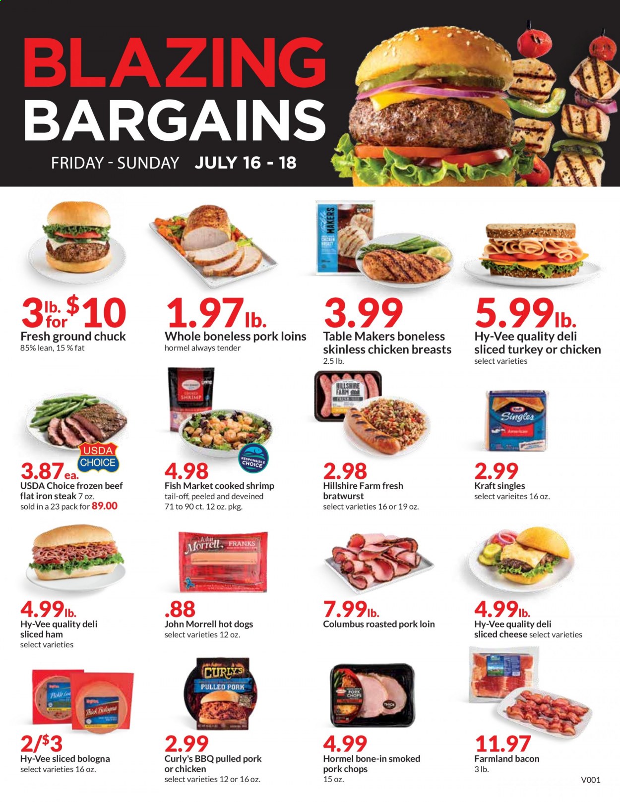 Hy-Vee ad - 07/16/2021 - 07/18/2021. Page 1