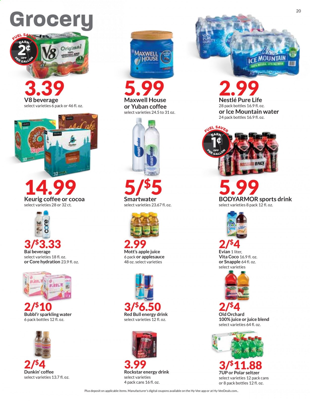 Hy-Vee ad - 07/14/2021 - 07/20/2021. Page 20