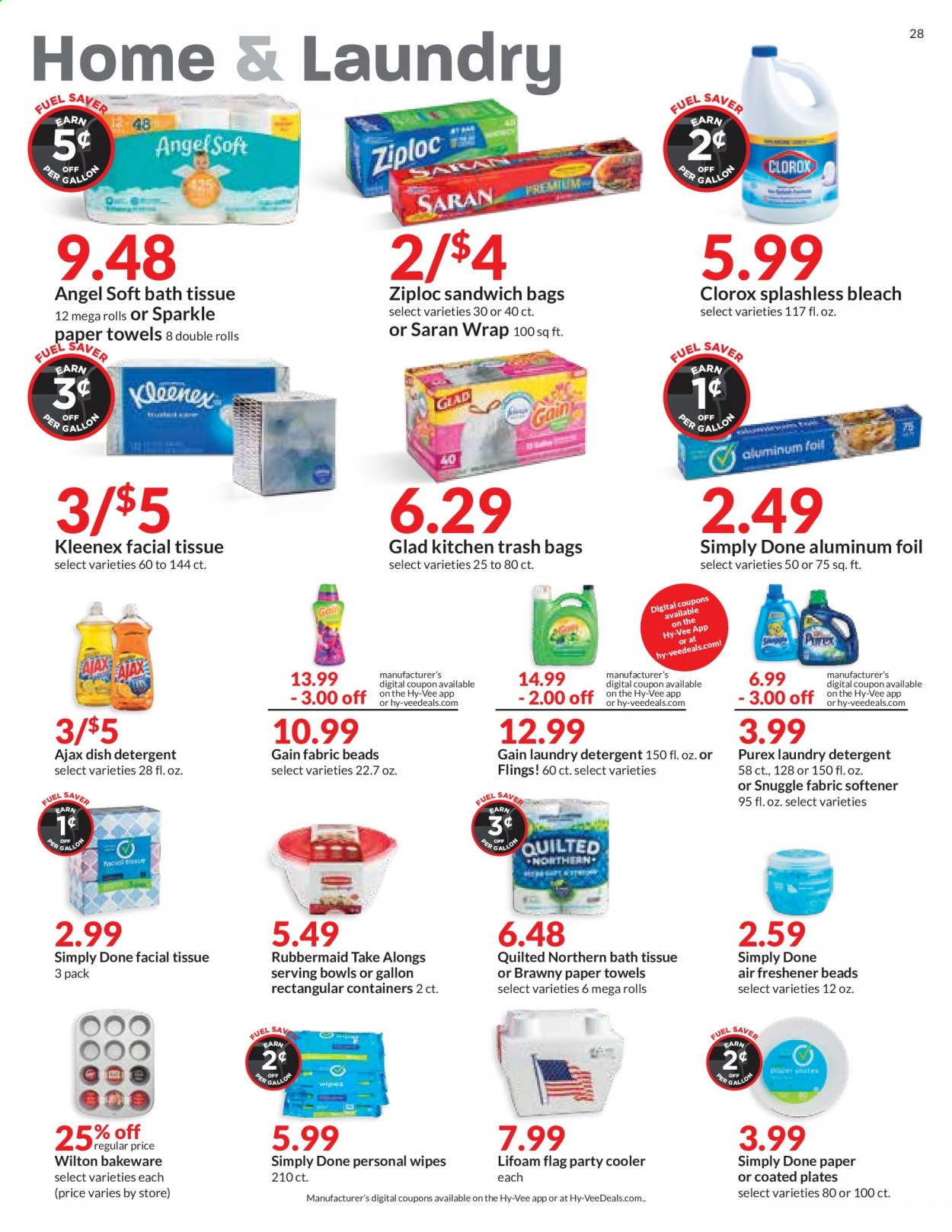 Hy-Vee ad - 07/14/2021 - 07/20/2021. Page 28