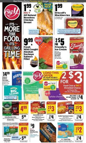 Big Y Flyer - 07.15.2021 - 07.21.2021.