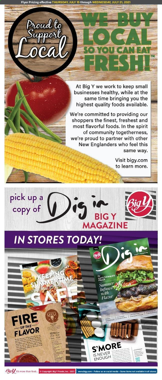 Big Y ad - 07/15/2021 - 07/21/2021. Page 5
