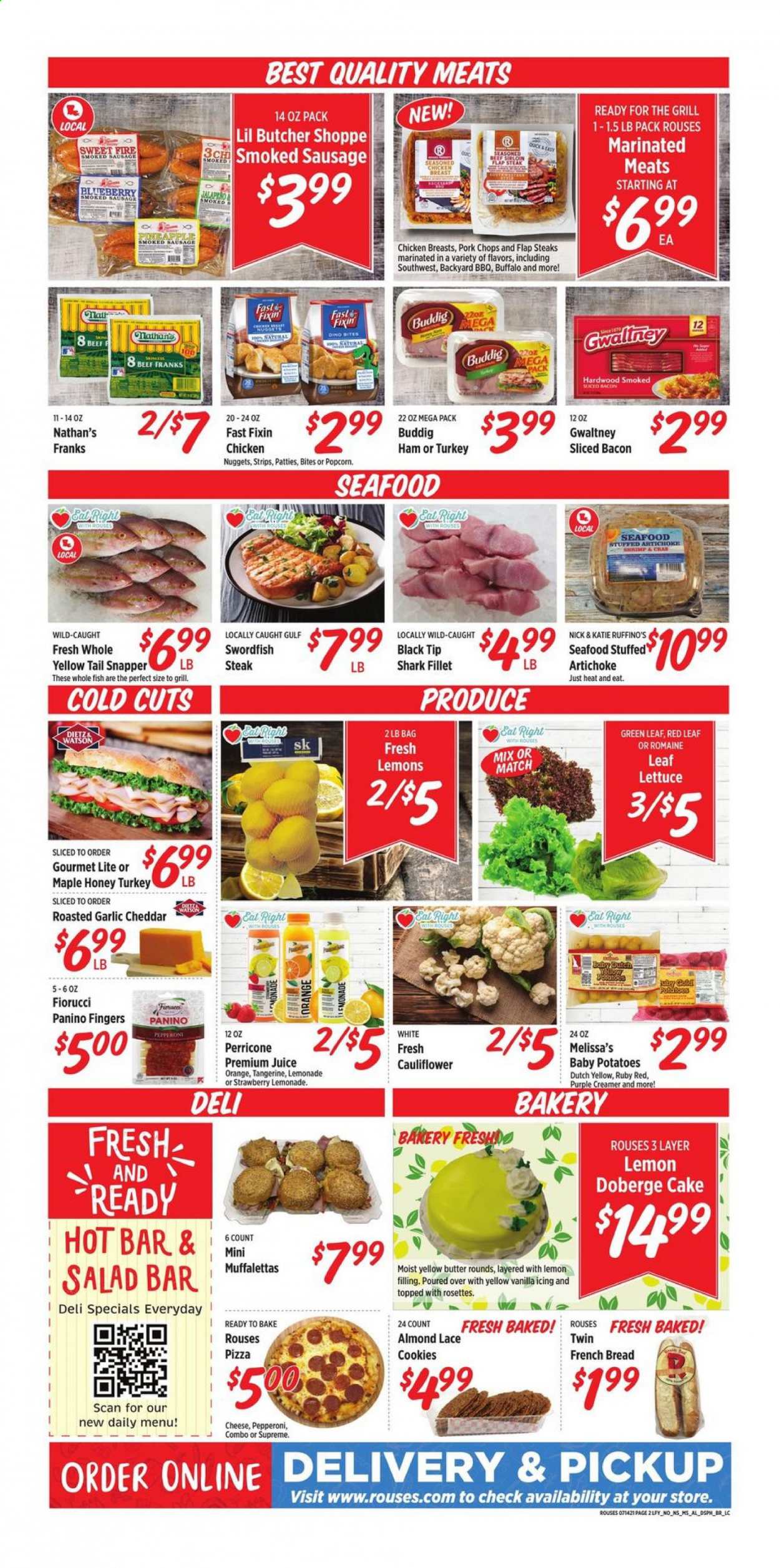 Rouses Markets ad - 07/14/2021 - 07/21/2021. Page 2