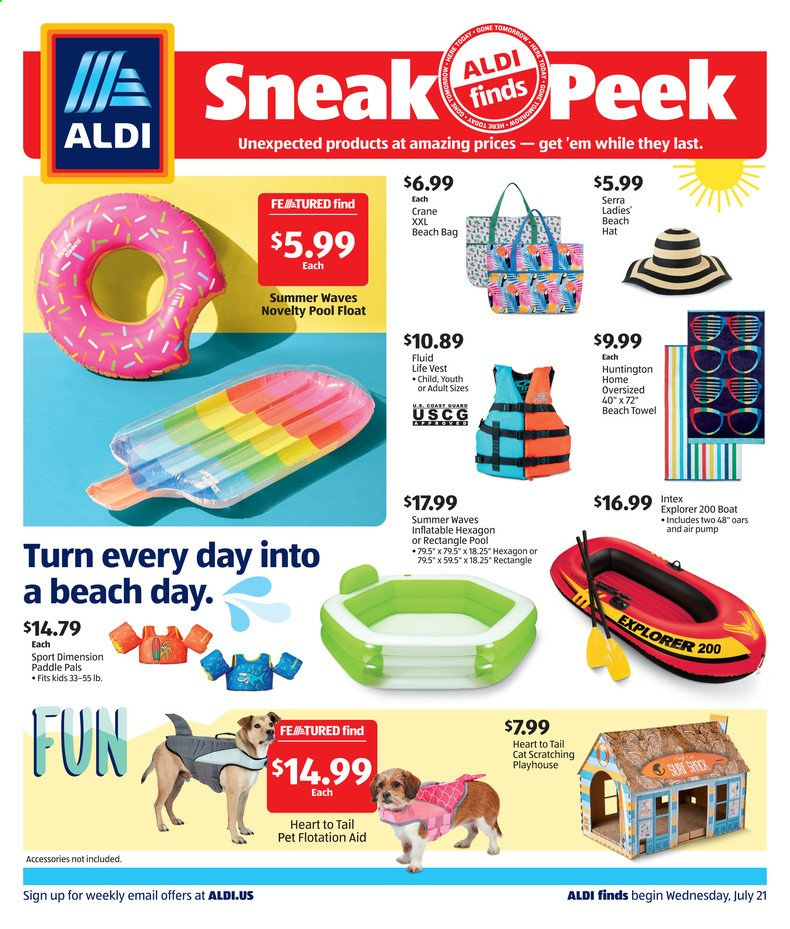 ALDI ad - 07/21/2021 - 07/27/2021. Page 1
