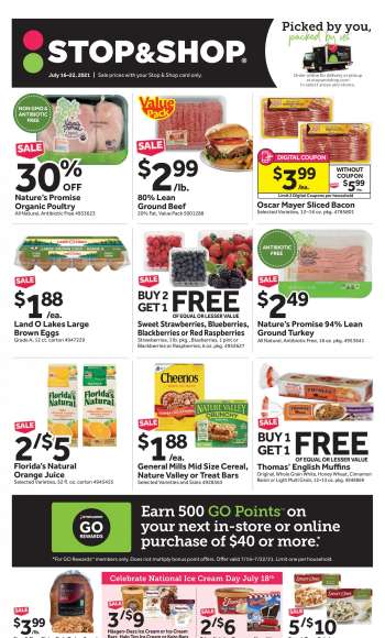 Stop & Shop Flyer - 07.16.2021 - 07.22.2021.
