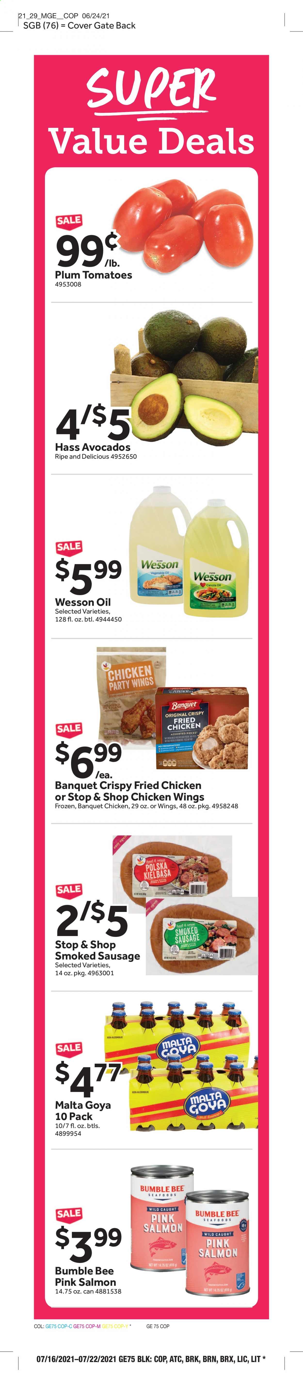 Stop & Shop ad - 07/16/2021 - 07/22/2021. Page 12