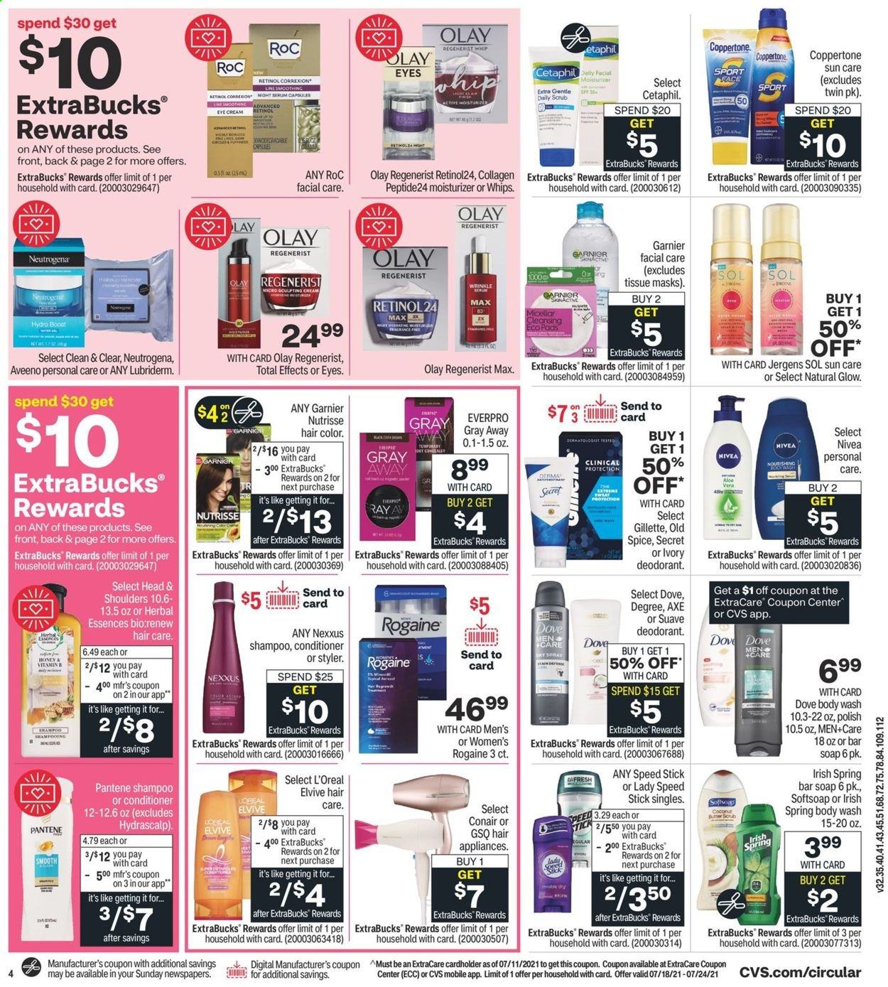 CVS Pharmacy ad - 07/18/2021 - 07/24/2021. Page 8