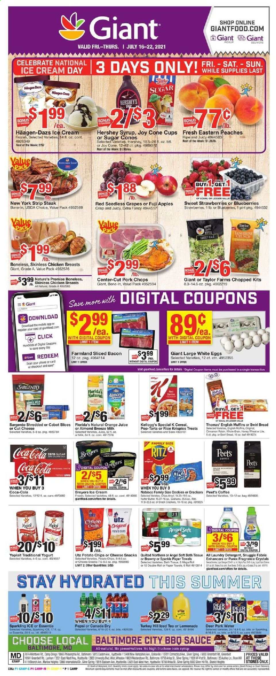 Giant Food ad - 07/16/2021 - 07/22/2021. Page 1
