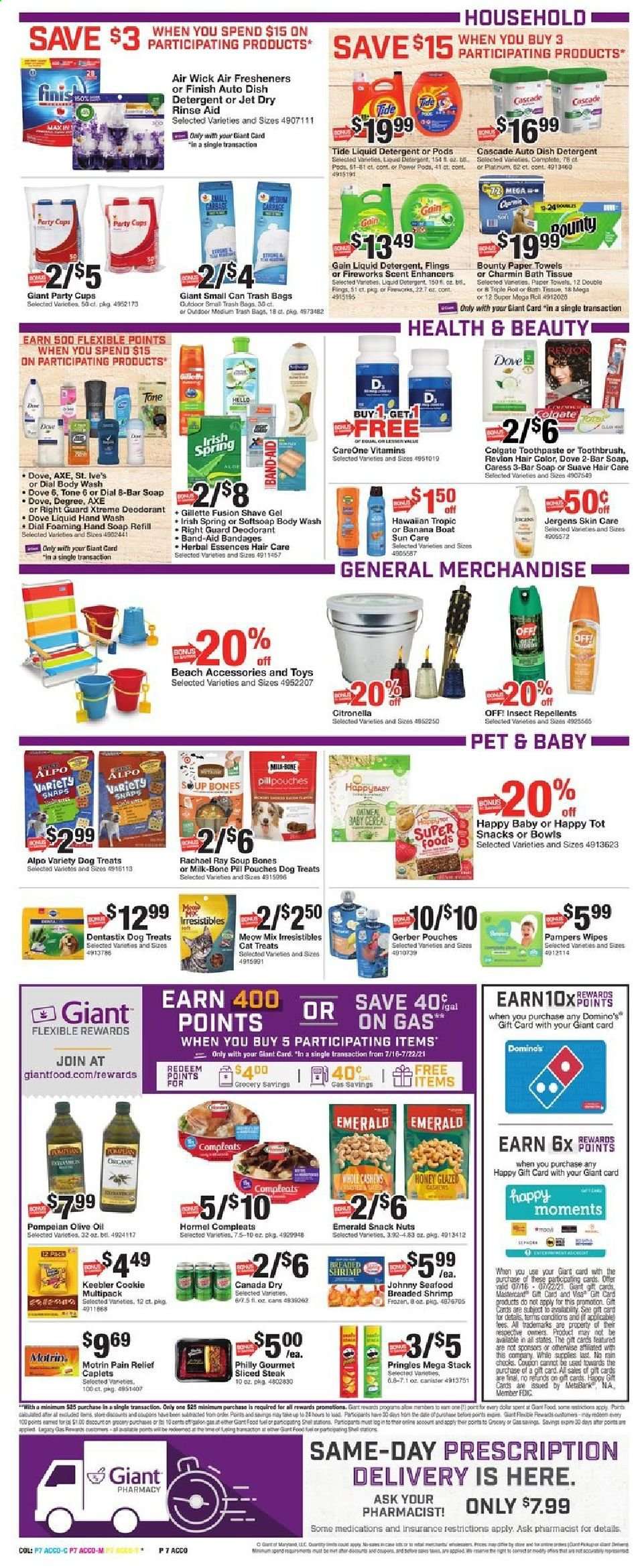 Giant Food ad - 07/16/2021 - 07/22/2021. Page 7