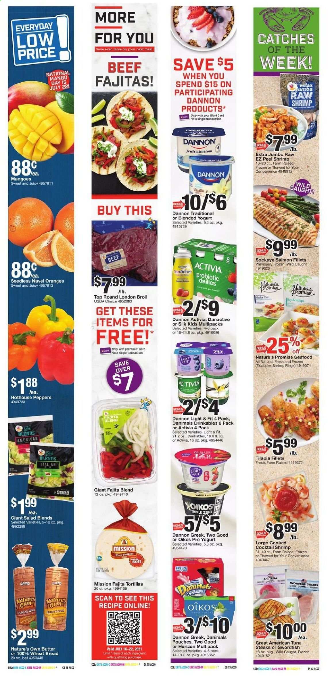 Giant Food ad - 07/16/2021 - 07/22/2021. Page 9