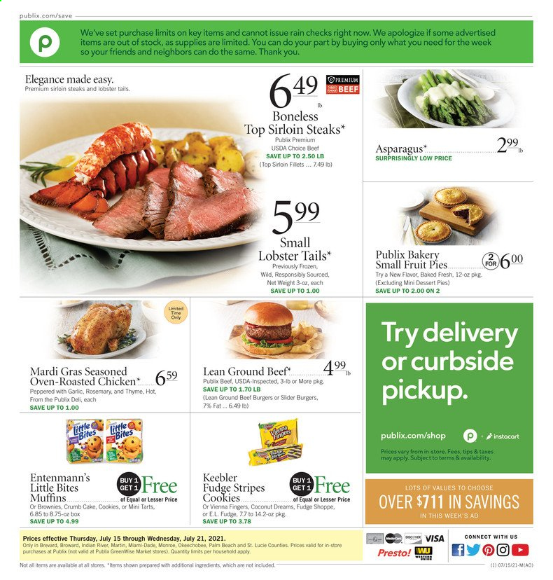 Publix ad - 07/15/2021 - 07/21/2021. Page 2