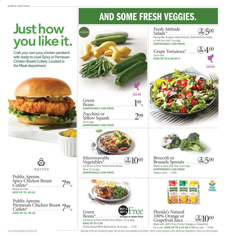 Publix ad - 07/15/2021 - 07/21/2021. Page 7