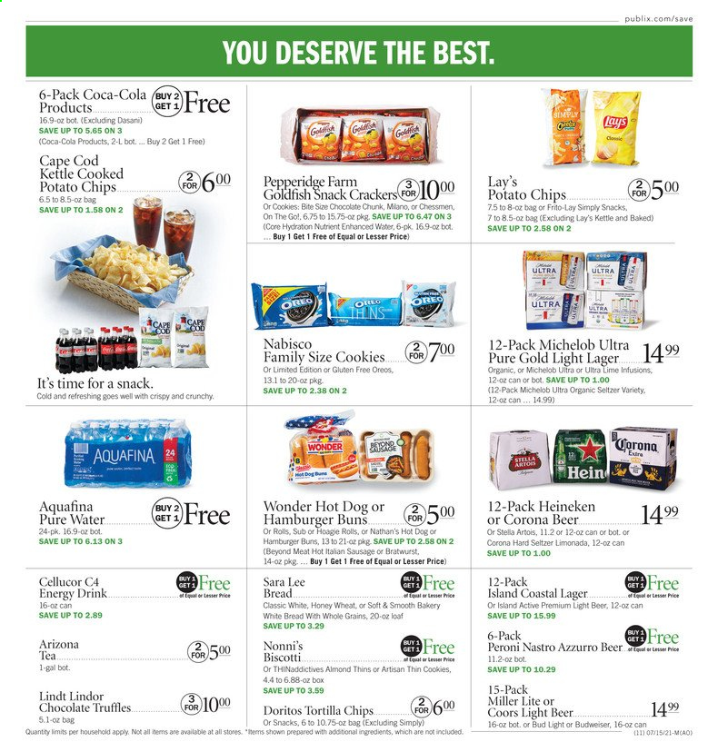 Publix ad - 07/15/2021 - 07/21/2021. Page 12