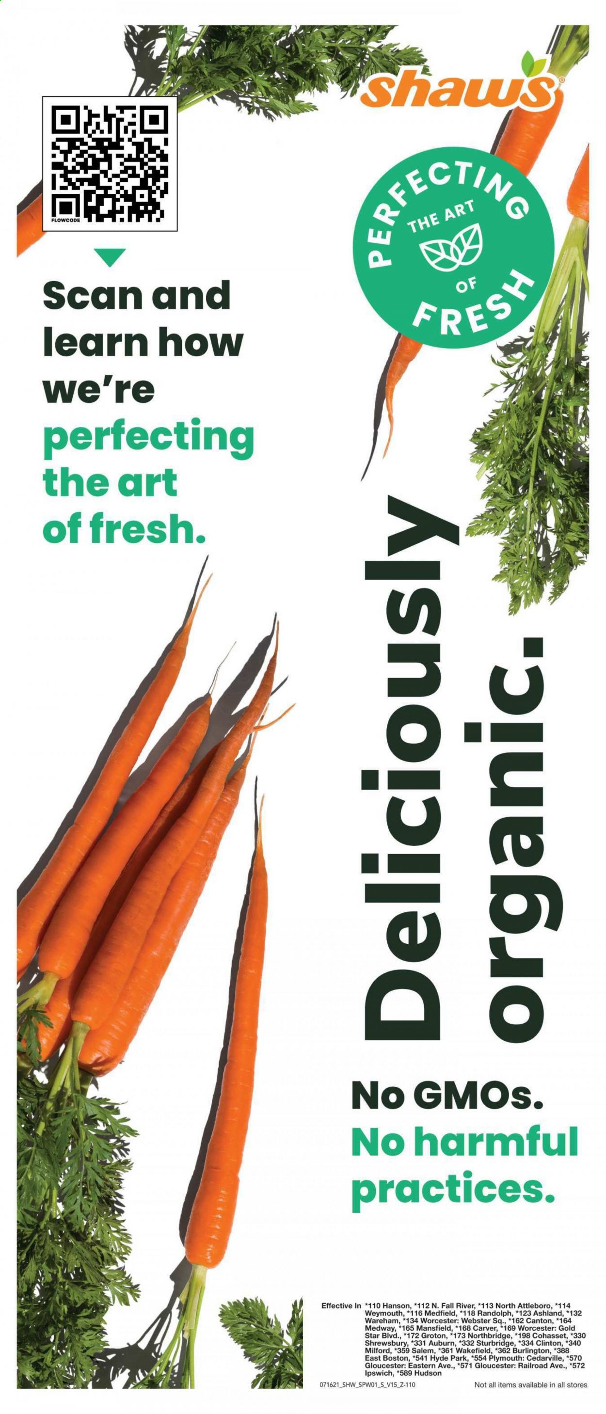 Shaw’s ad - 07/16/2021 - 07/22/2021. Page 7