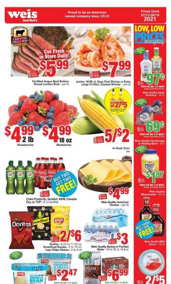 Weis Flyer - 07.15.2021 - 08.19.2021.