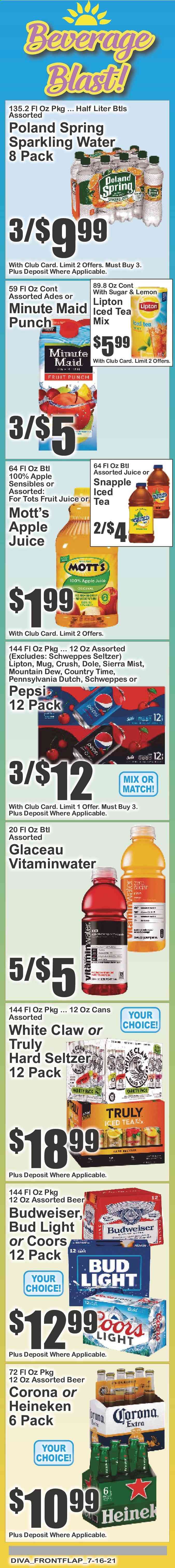 Key Food ad - 07/16/2021 - 07/22/2021. Page 7
