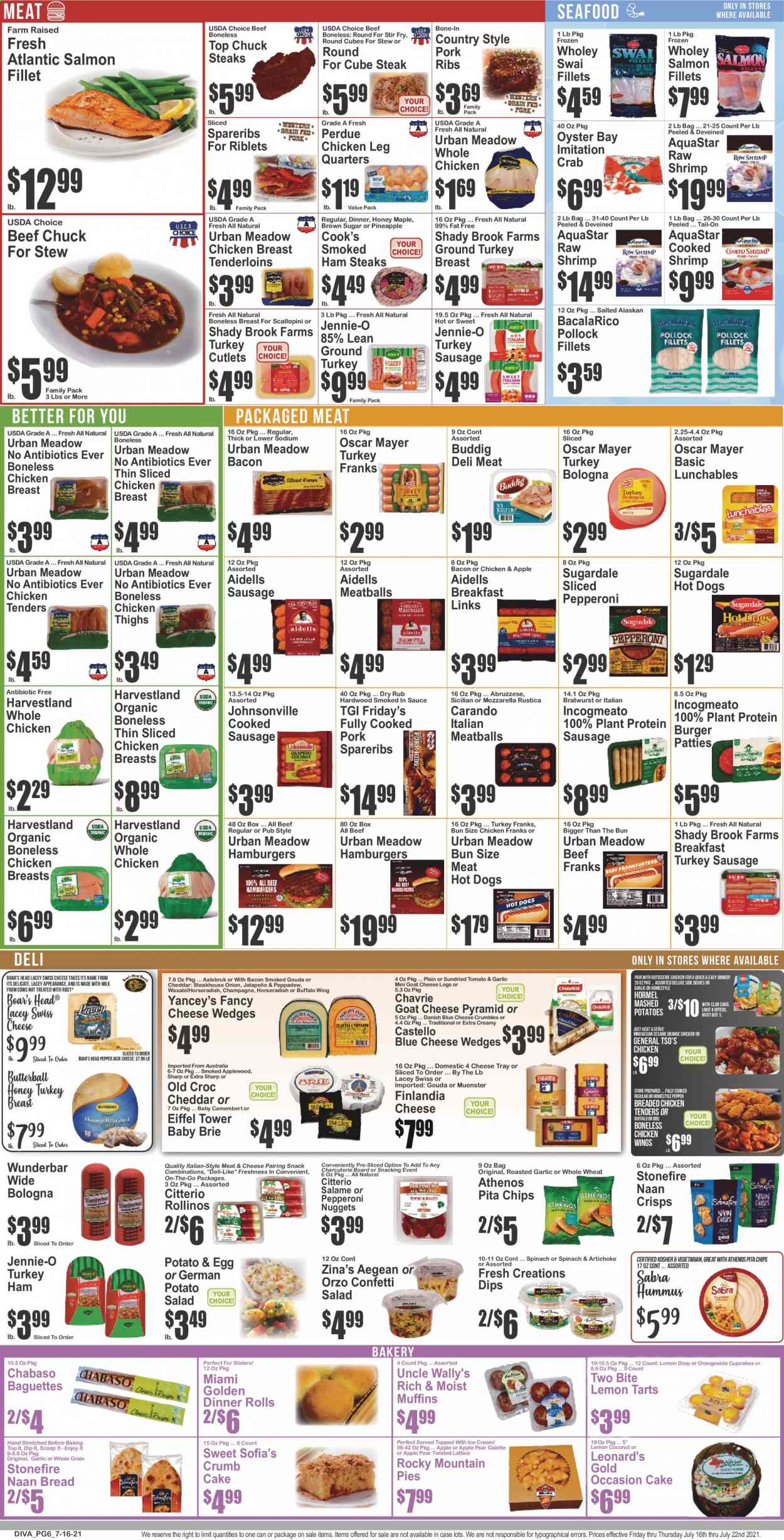 Key Food ad - 07/16/2021 - 07/22/2021. Page 6