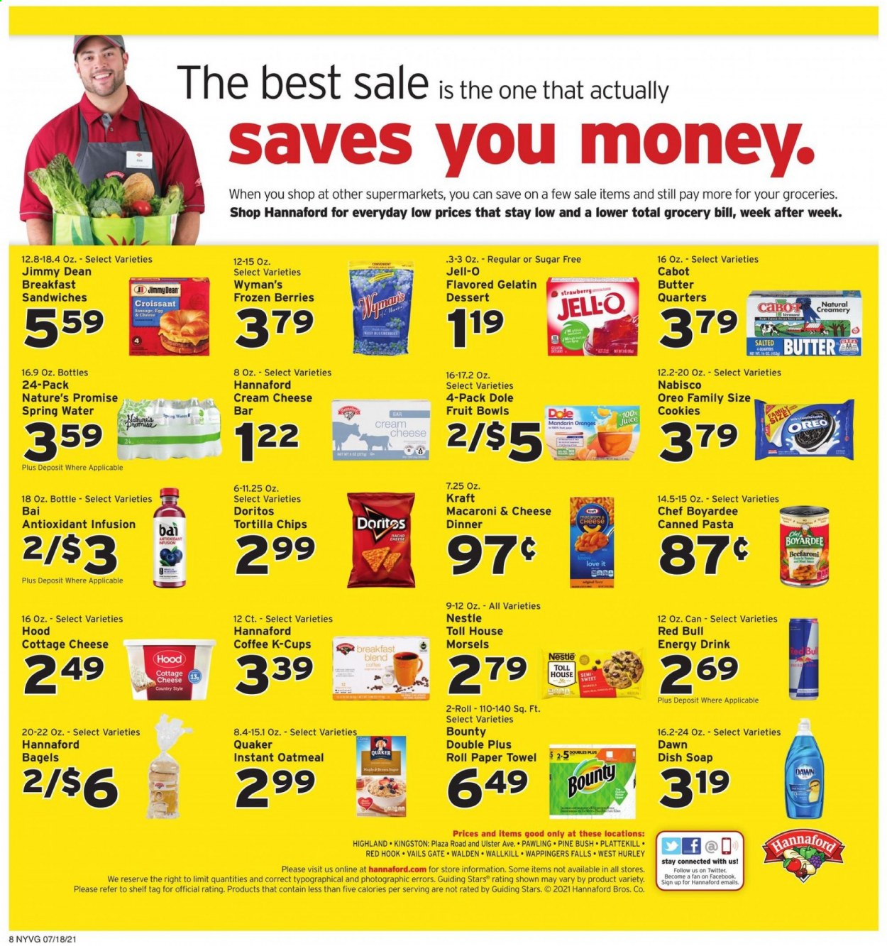 Hannaford ad - 07/18/2021 - 07/24/2021. Page 8