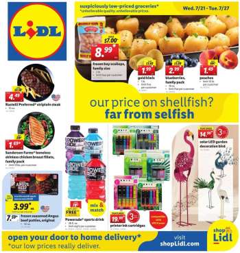 Lidl Flyer - 07.21.2021 - 07.27.2021.