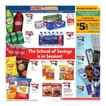 Family Dollar Flyer - 07.18.2021 - 07.24.2021.