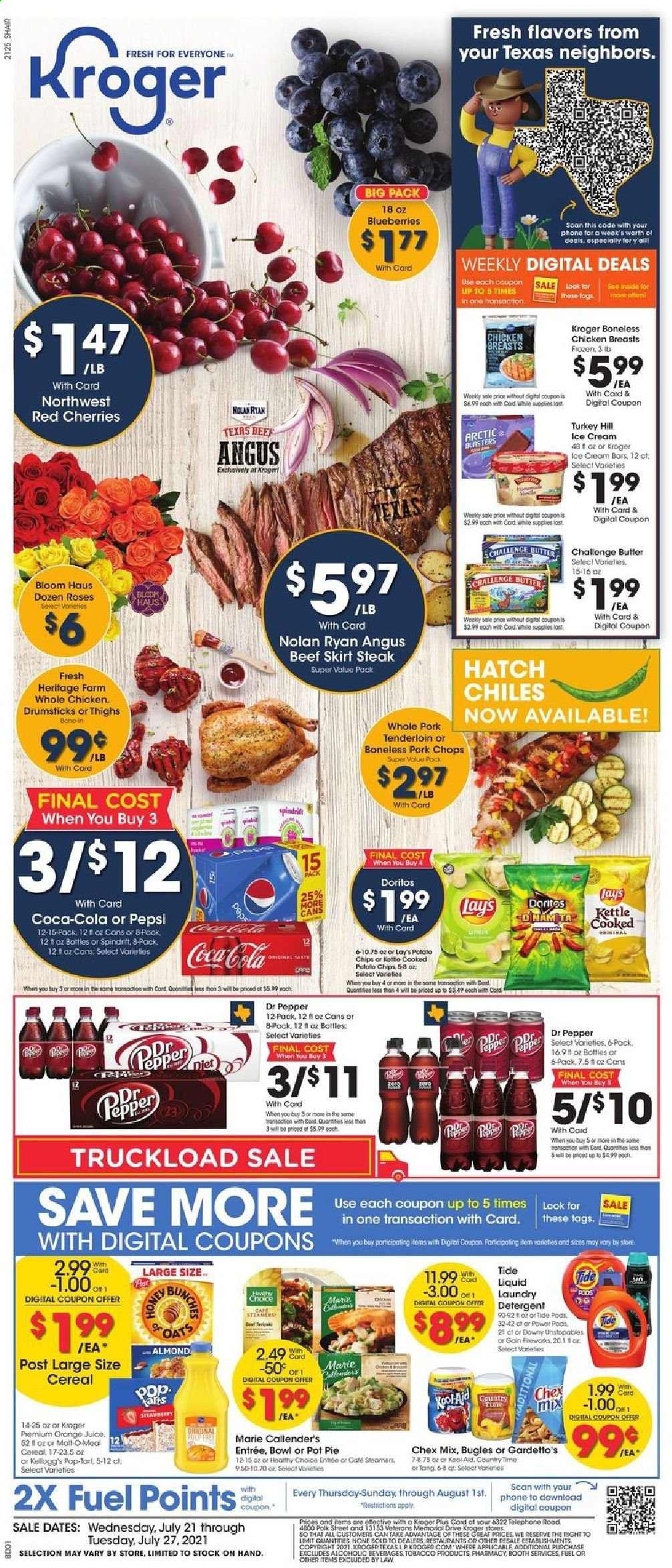Kroger ad - 07/21/2021 - 07/27/2021. Page 1