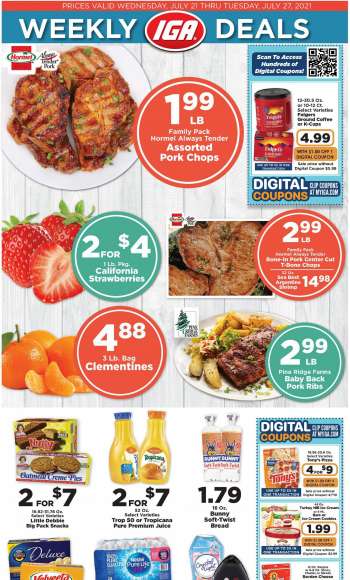 IGA Flyer - 07.21.2021 - 07.27.2021.