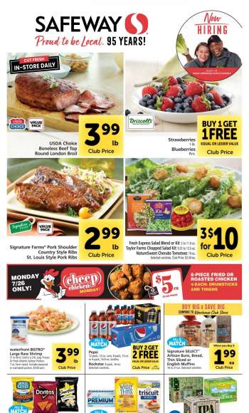 Safeway Flyer - 07.21.2021 - 07.27.2021.