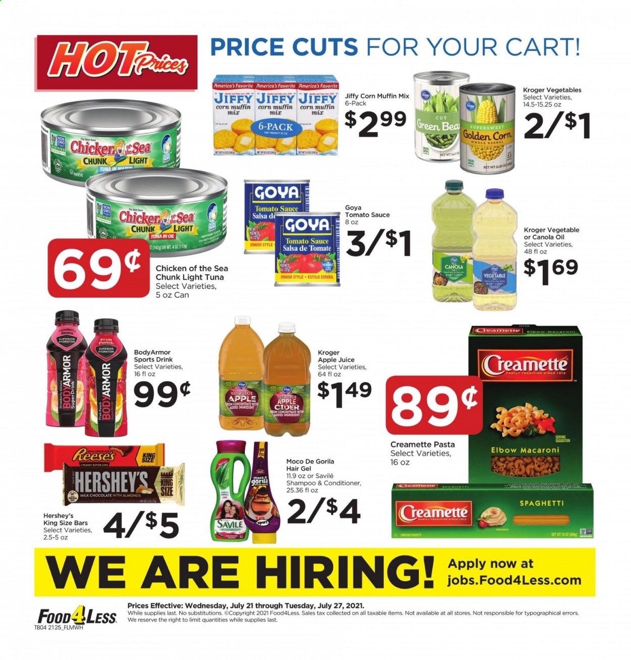 Food 4 Less ad - 07/21/2021 - 07/27/2021. Page 4