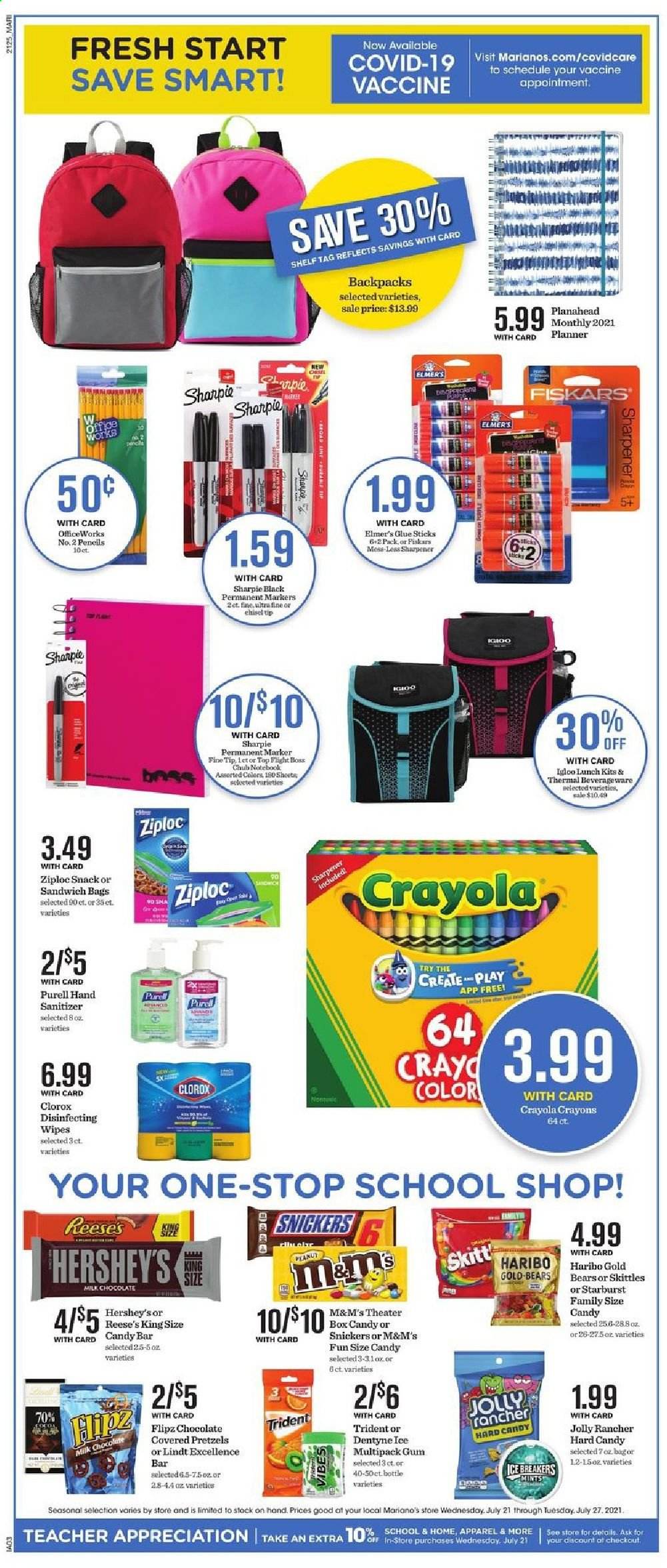Mariano’s ad - 07/21/2021 - 07/27/2021. Page 9