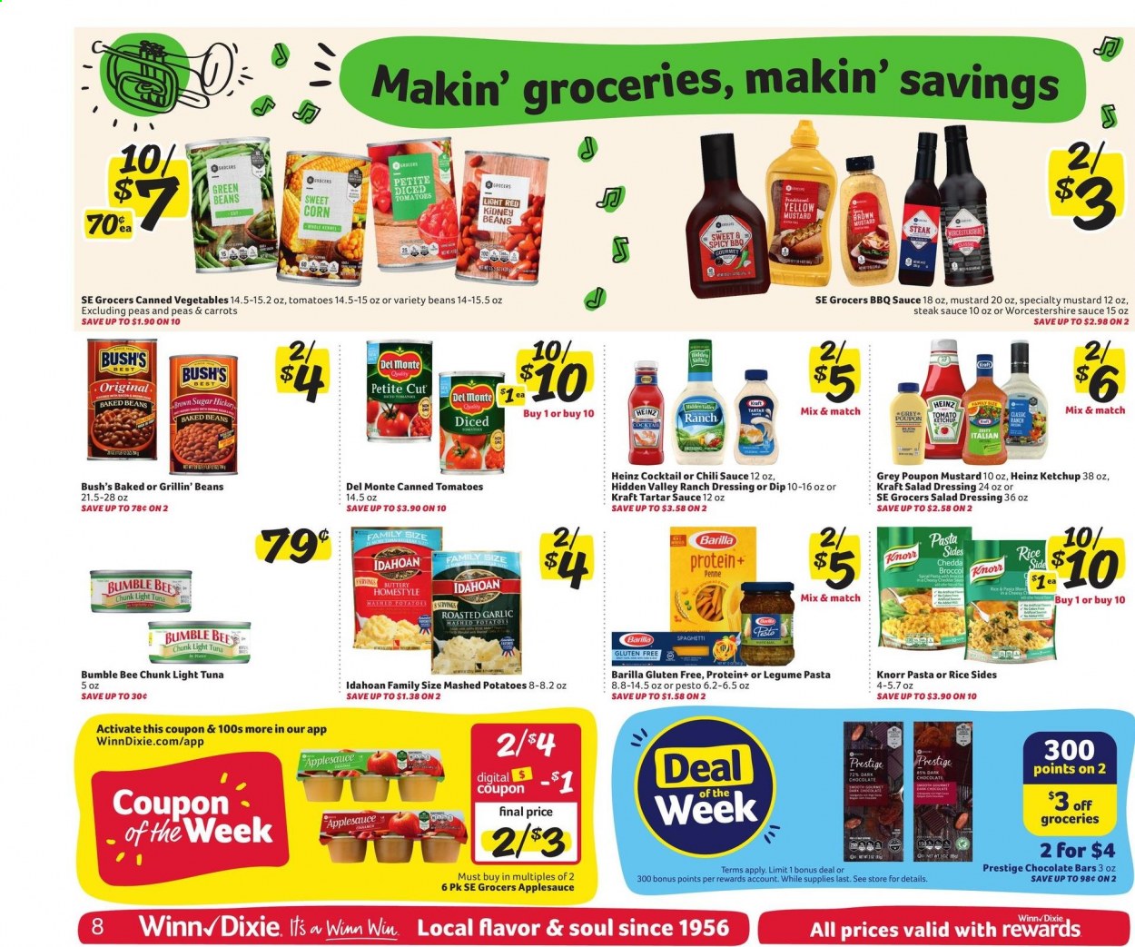 Winn Dixie ad - 07/21/2021 - 07/27/2021. Page 8