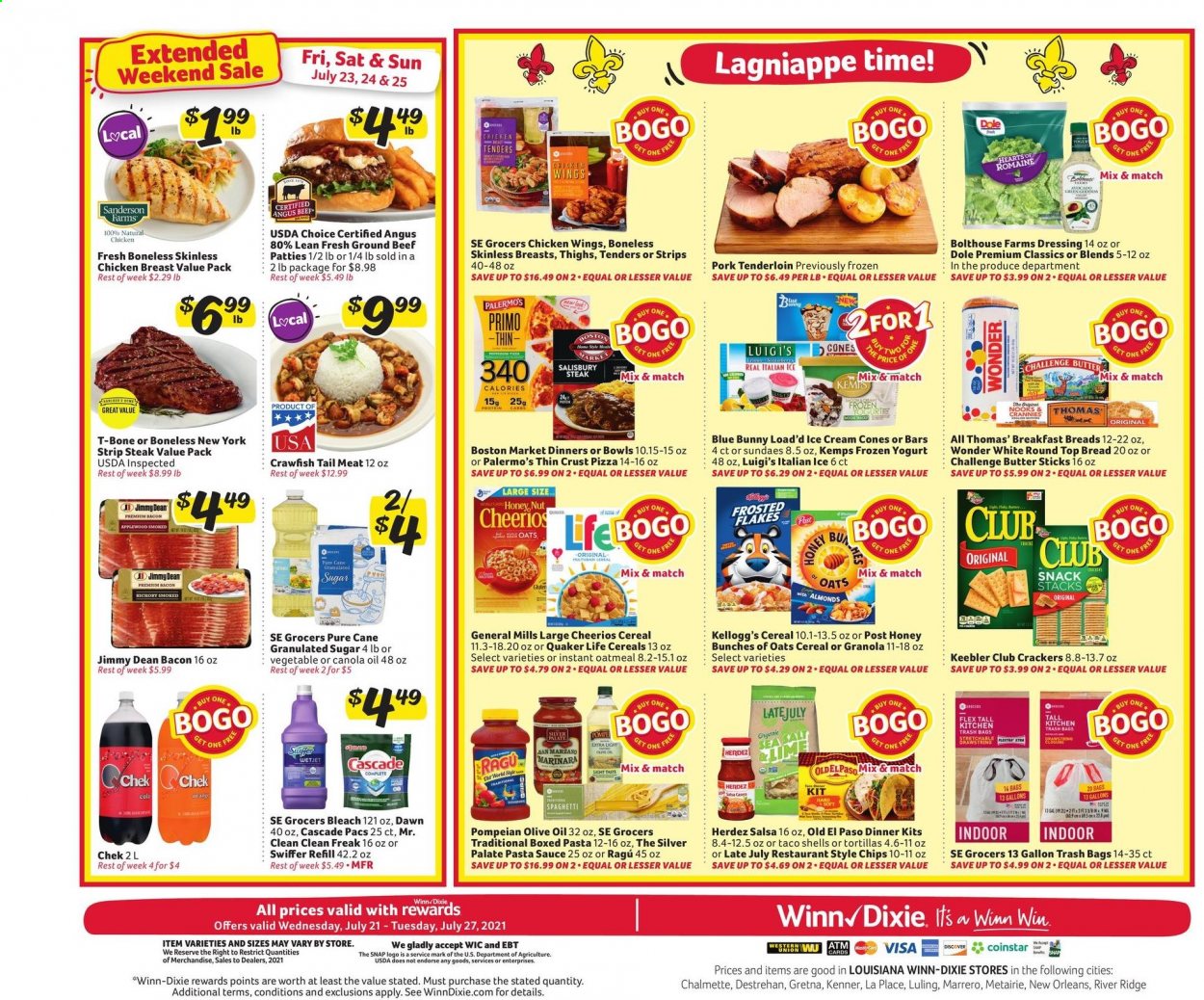Winn Dixie ad - 07/21/2021 - 07/27/2021. Page 12
