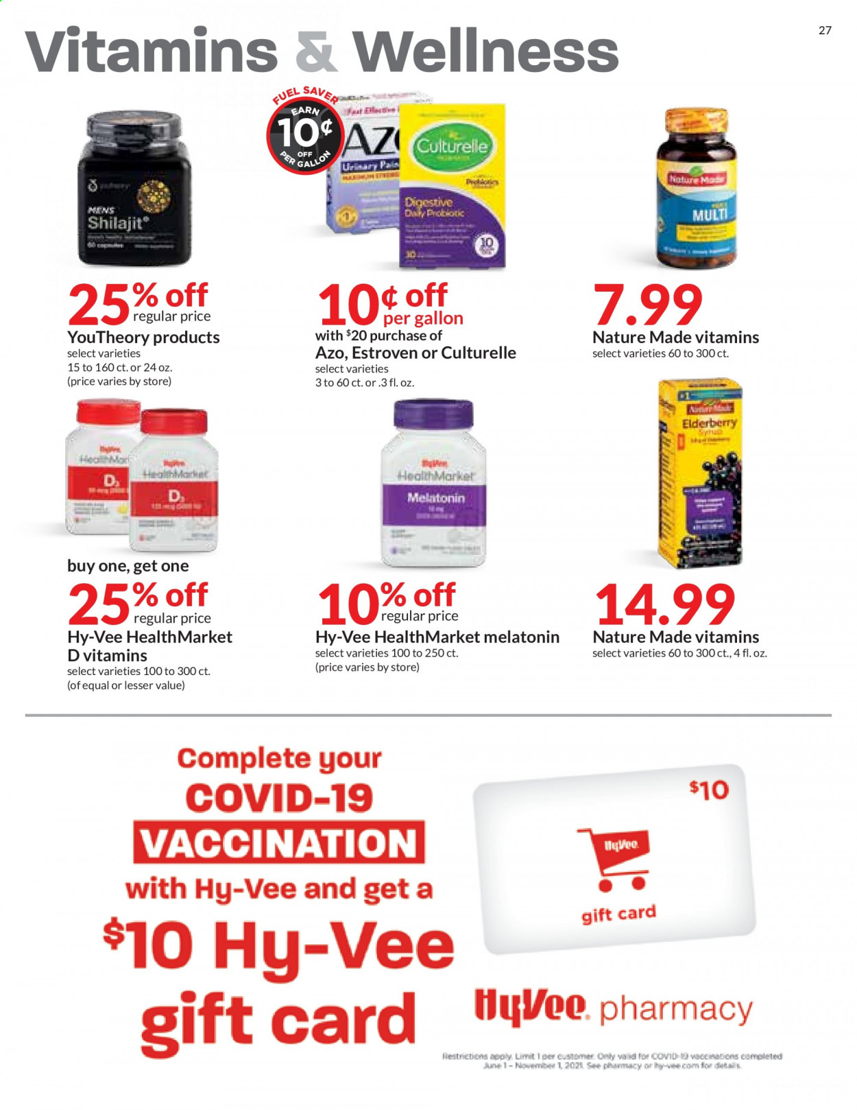 Hy-Vee ad - 07/21/2021 - 07/27/2021. Page 27