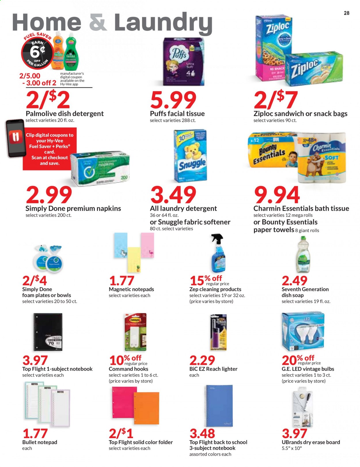 Hy-Vee ad - 07/21/2021 - 07/27/2021. Page 28