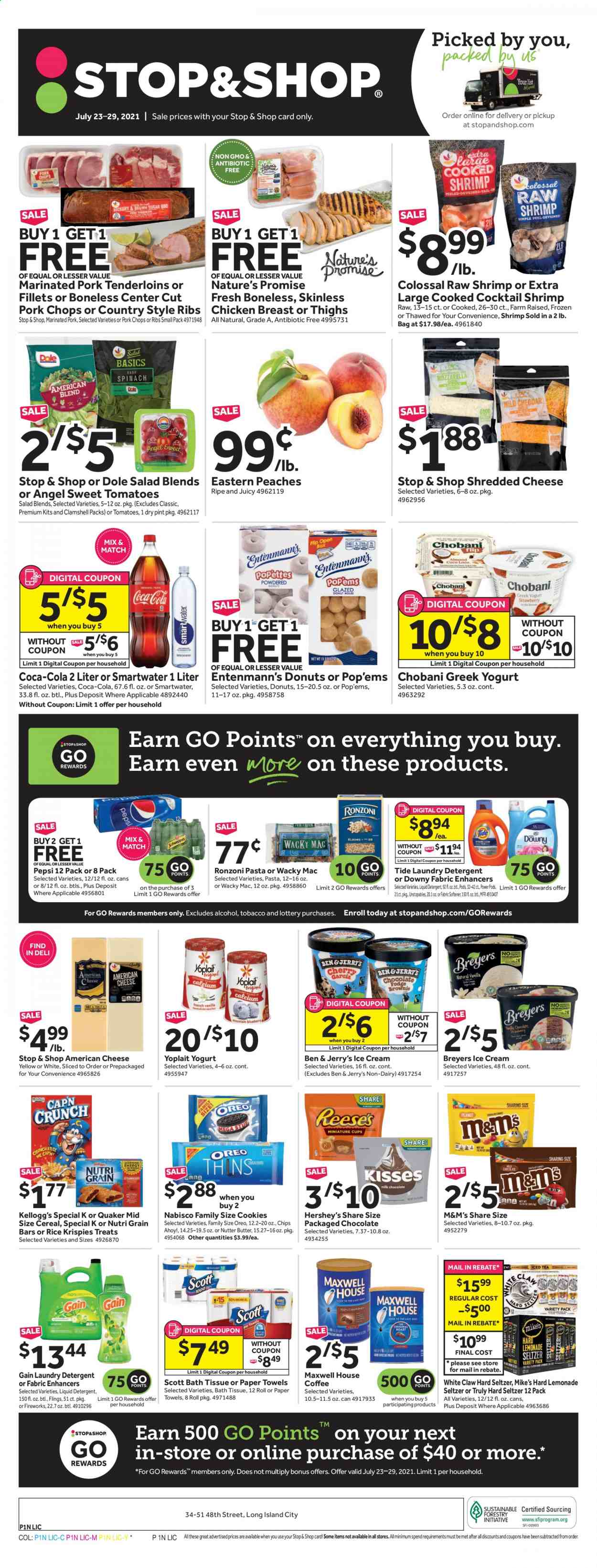 Stop & Shop ad - 07/23/2021 - 07/29/2021. Page 1