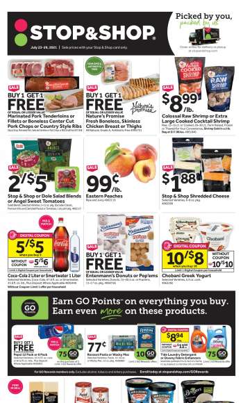 Stop & Shop Flyer - 07.23.2021 - 07.29.2021.