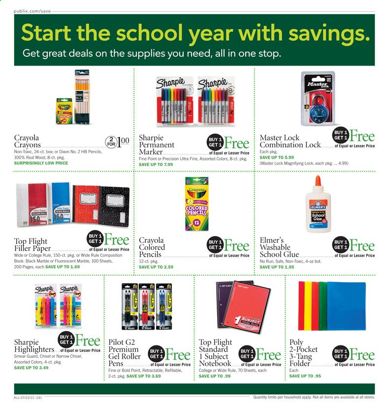Publix ad - 07/22/2021 - 07/28/2021. Page 16