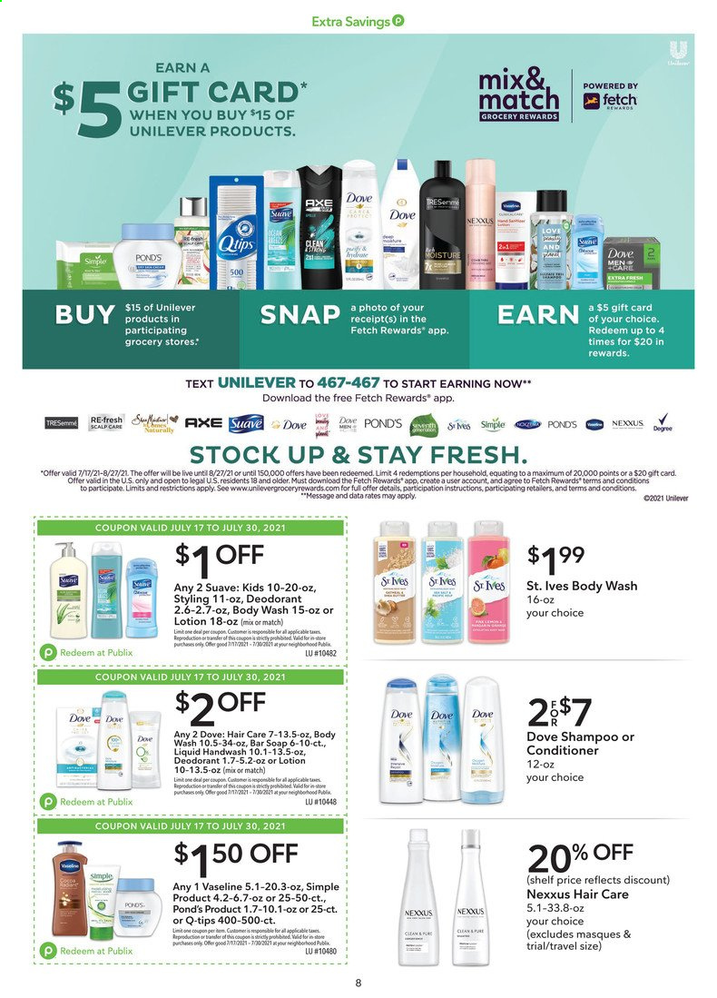 Publix ad - 07/17/2021 - 08/06/2021. Page 8