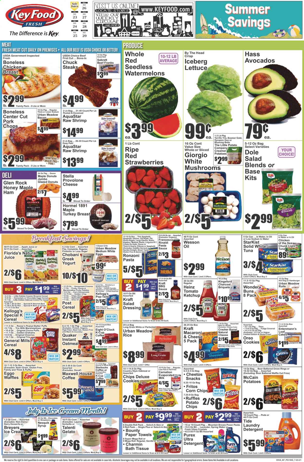 Key Food ad - 07/23/2021 - 07/29/2021. Page 1
