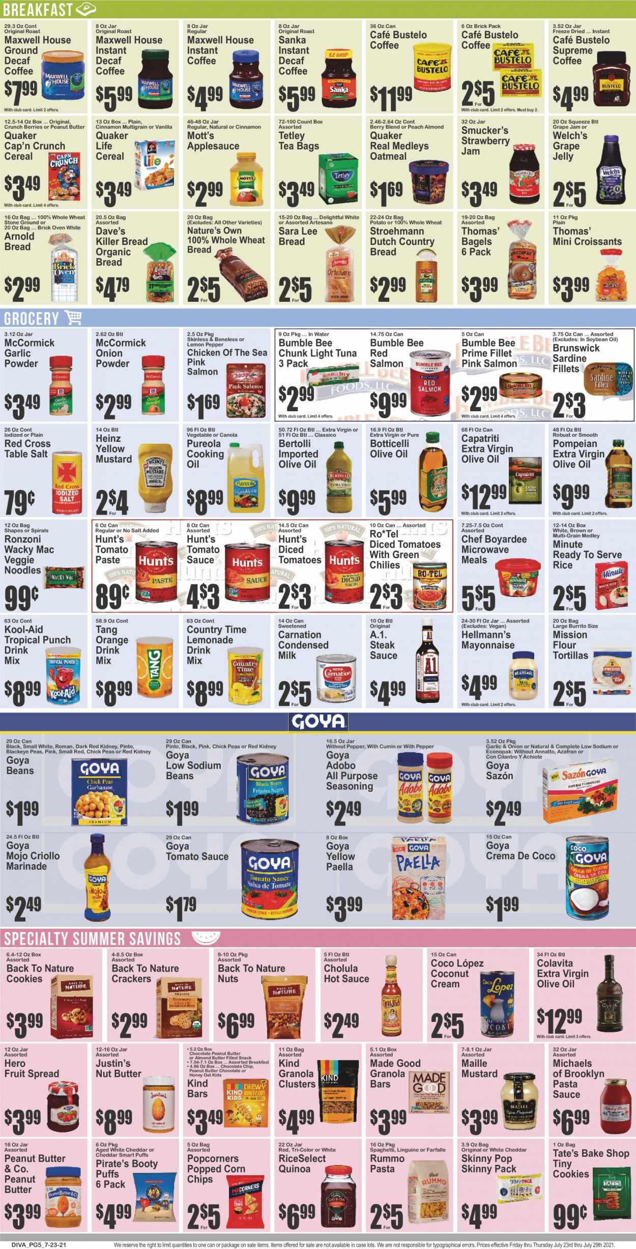 Key Food ad - 07/23/2021 - 07/29/2021. Page 5