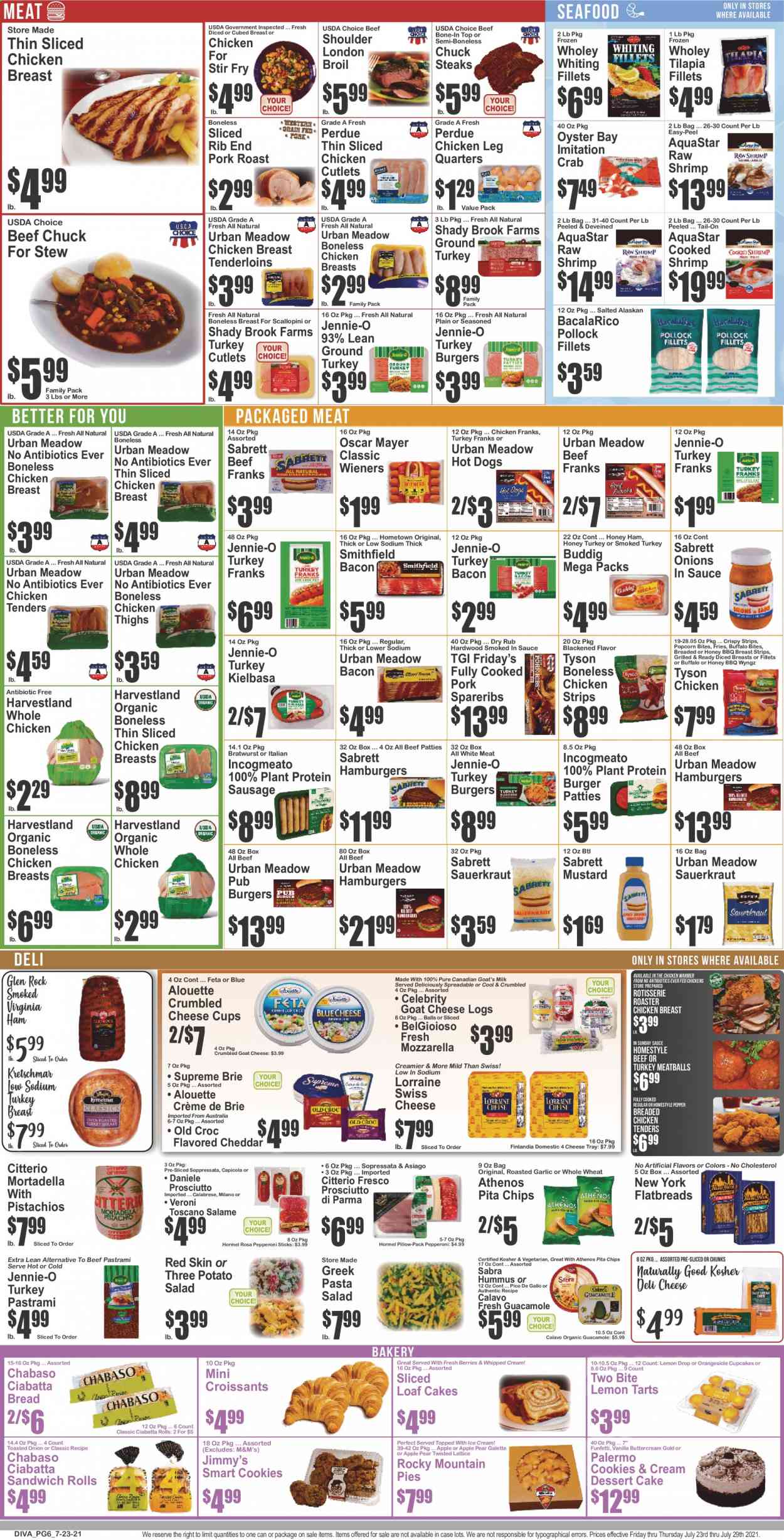 Key Food ad - 07/23/2021 - 07/29/2021. Page 6