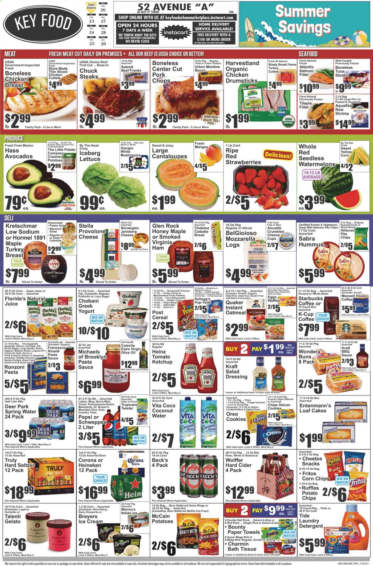 Key Food ad - 07/23/2021 - 07/29/2021. Page 1