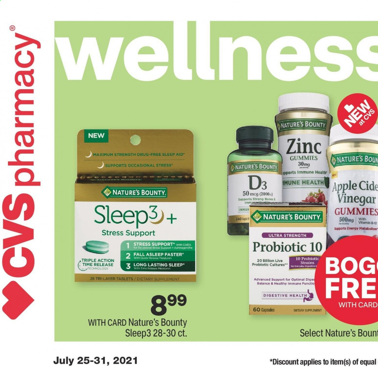 CVS Pharmacy ad - 07/25/2021 - 07/31/2021. Page 10