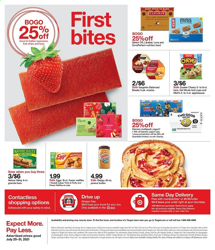 Target ad - 07/25/2021 - 07/31/2021. Page 20
