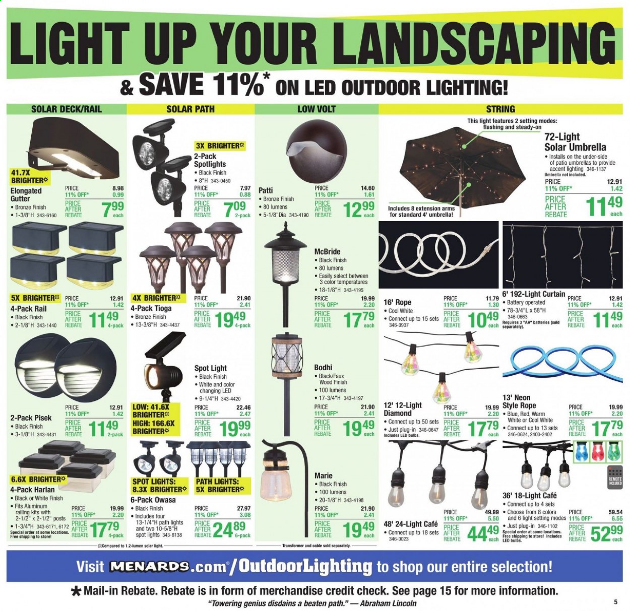 Menards ad - 07/22/2021 - 07/31/2021. Page 5